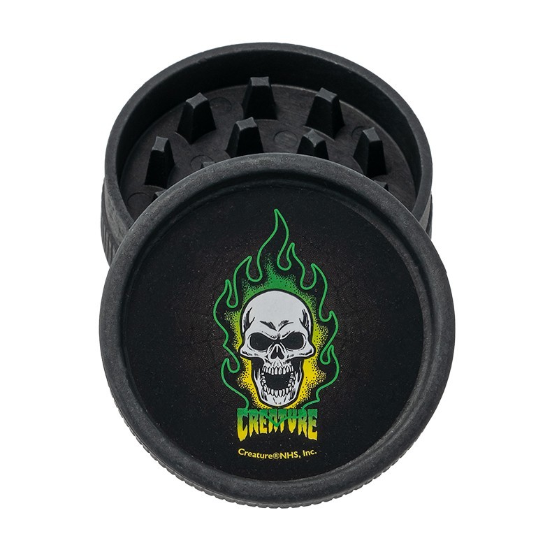 Santa Cruz x Creature Hemp Grinder 2 pcs. black