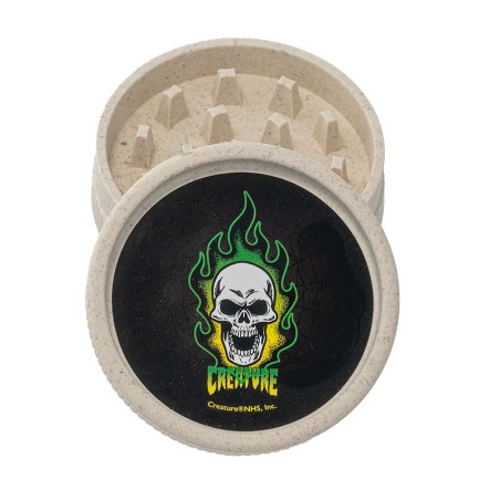 Santa Cruz x Creature Hemp Grinder 2 tlg. Weiß