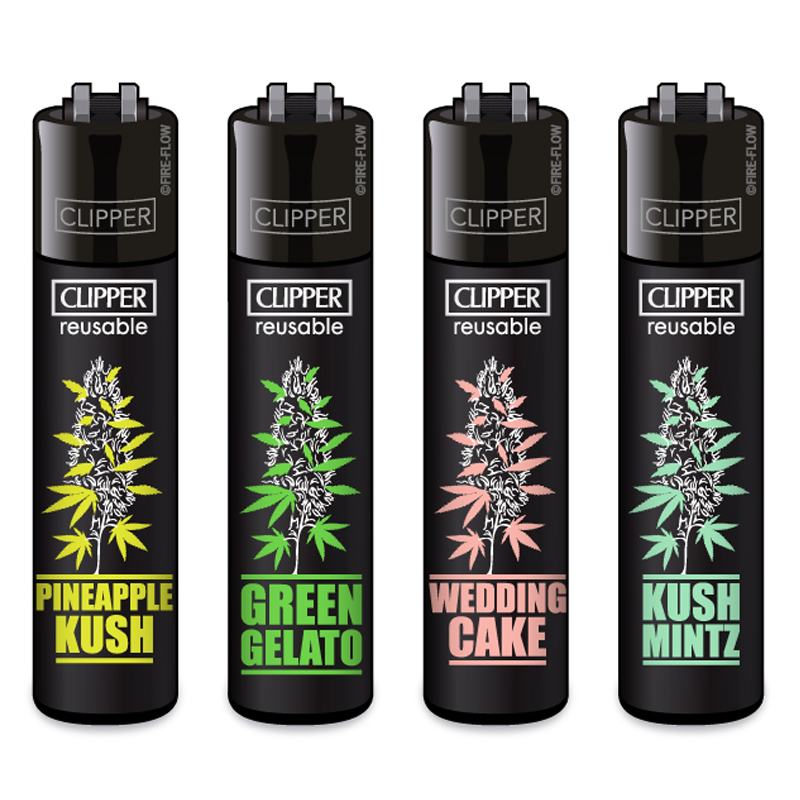 Clipper lighter Plantz #6 - Set of 4