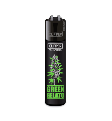 Clipper lighter Plantz #6 - Green Gelato