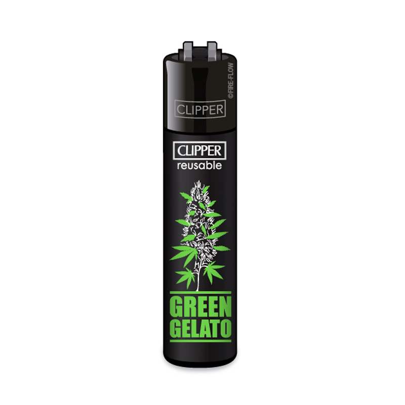 Clipper lighter Plantz #6 - Green Gelato