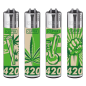 Clipper Feuerzeug Fourtwenty - 4er Set