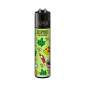 Clipper Lighter 420 Pattern #2 - Green