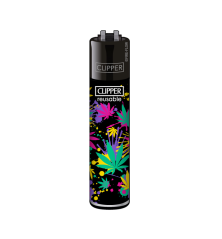 Clipper lighter Neon Leaves - Motif 1