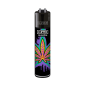 Clipper Feuerzeug Neon Leaves - Motiv 3