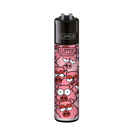 Clipper lighter Mix Pattern - Pigs