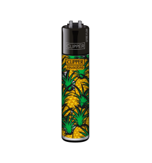 Clipper Feuerzeug Mix Pattern - Ananas