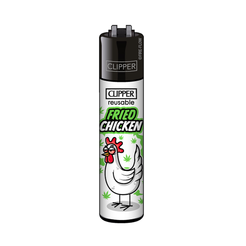 Clipper Lighter Weed Slogan #10 - Fried Chicken