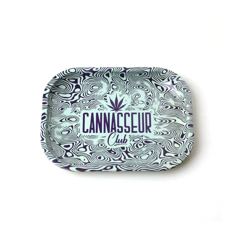 Cannasseur Club Rolling Tray Trippy