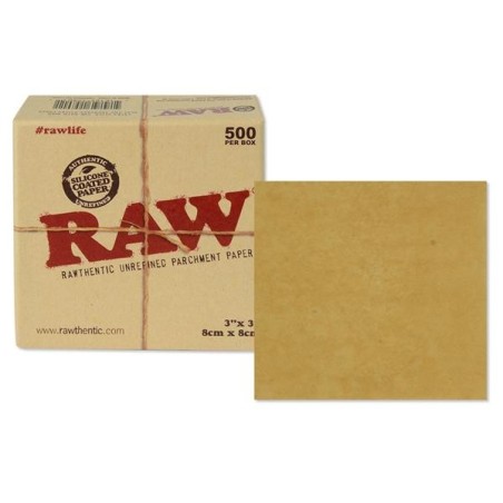 RAW parchment paper 8x8cm 500 pack