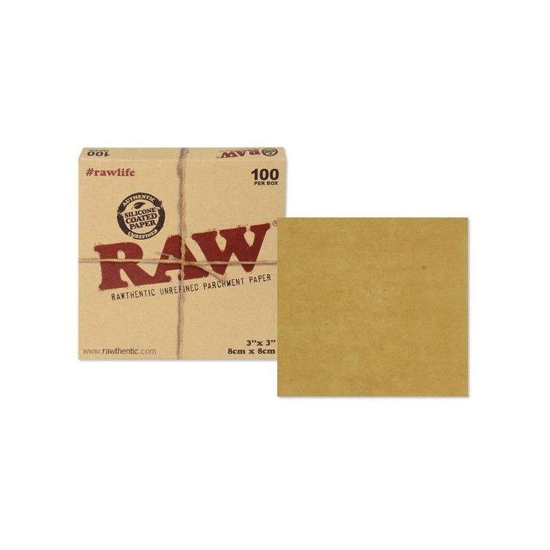 RAW parchment paper 8x8cm 100 pack