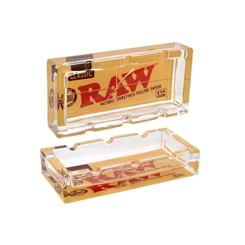 RAW "Classic Pack" glass ashtray