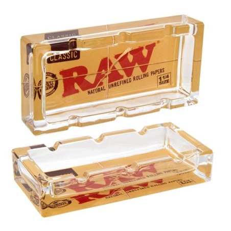 RAW "Classic Pack" glass ashtray