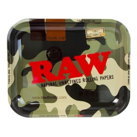 RAW Rolling Tray Camo large