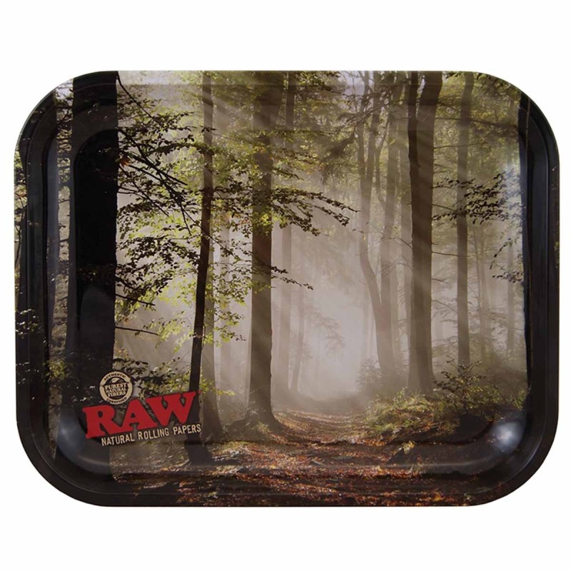 RAW Rolling Tray Smokey Forest large