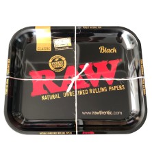RAW Rolling Tray Black large