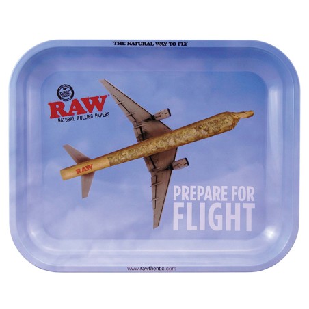 RAW Rolling Tray Prepare for Flight large