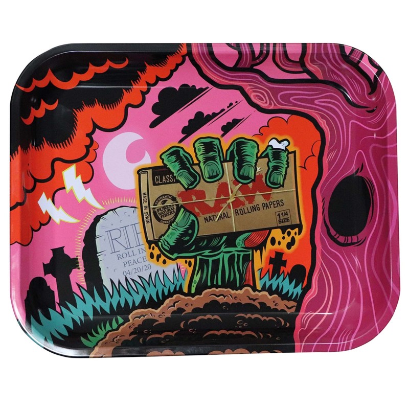 RAW Rolling Tray Zombie large