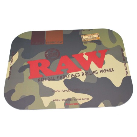 RAW Camo Magnetic Rolling Tray Cover - Large