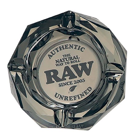 RAW Darkside ashtray made of crystal glass