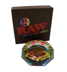 RAW Rainbow ashtray made of crystal glass