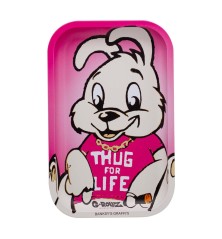 G-Rollz Rolling Tray "Banksy's Graffiti Thug for Life"