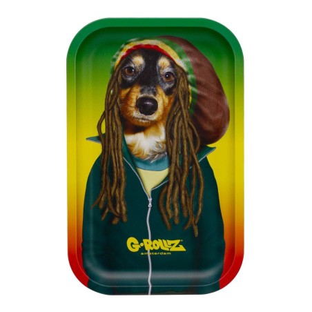 G-Rollz Rolling Tray "Pets Rock Raggae"