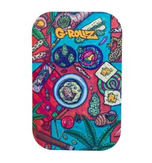 G-Rollz Rolling Tray Magnet Cover "Amsterdam Picnic Checked"