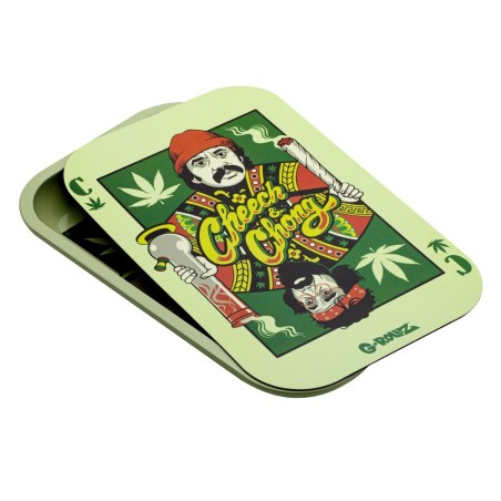 G-Rollz Rolling Tray Magnet Cover "Cheech & Chong Playing Cards"