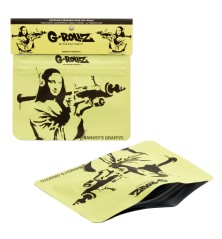 G-Rollz "Banksy's Graffiti Mona Launcher" odor-proof sachets 105x80mm 8 pcs.